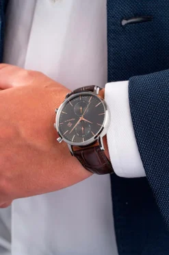 New Park Hill Day-Date II Grey/Brown Ure