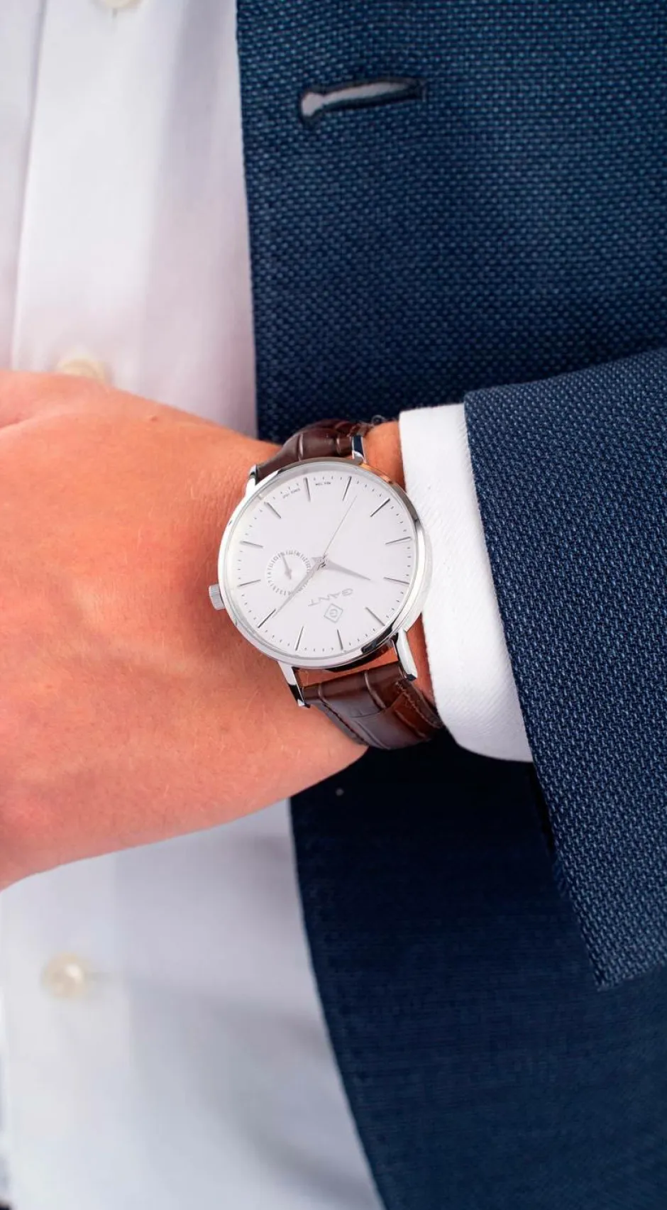 New Park Hill III White/Brown Ure