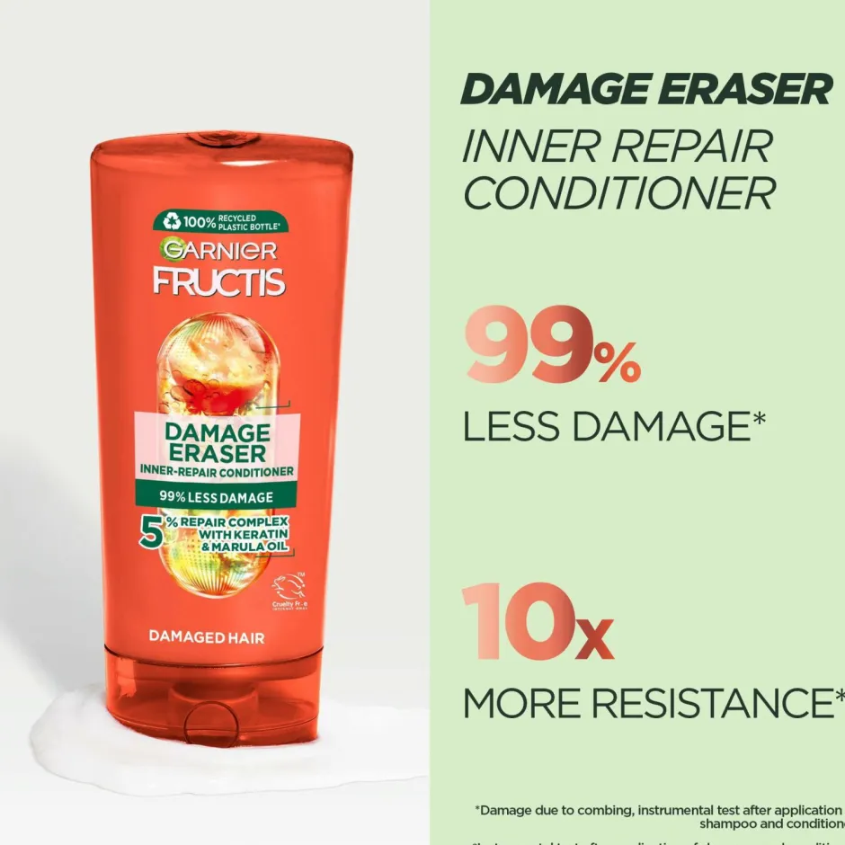 Garnier Fructis Damage Eraser Conditioner For Damaged Hair 200 Ml^ Hårpleje
