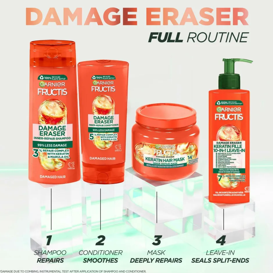 Online Fructis Damage Eraser Shampoo For Damaged Hair Hår|Hår