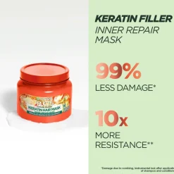 Best Fructis Damage Eraser Keratin Hair Mask For Damaged Hair 320 Ml Hår|Hår