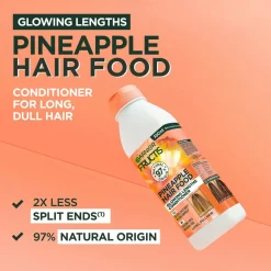 Hot Fructis Hair Food Pineapple Conditioner For Dull Hair 350 Ml Hår|Hår
