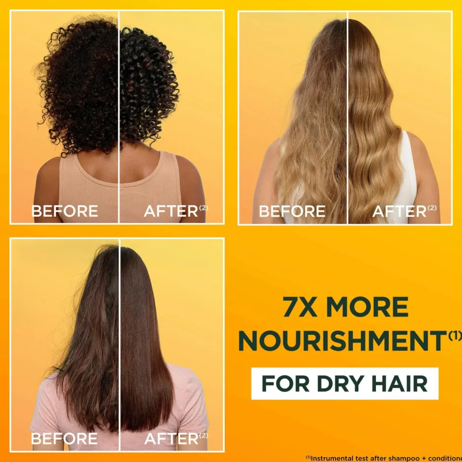 Garnier Fructis Hair Food Banana Hair Mask For Dry Hair 400 Ml^ Hårpleje
