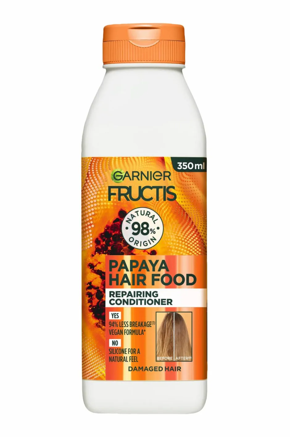 Clearance Fructis Hair Food Papaya Conditioner For Damaged Hair 350 Ml Hår|Hår
