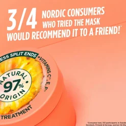Fructis Hair Food Pineapple Hair Mask For Dull Hair 400 Ml Hår|Hår