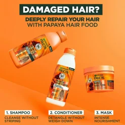 Online Fructis Hair Food Papaya Hair Mask For Damaged Hair 400 Ml Hår|Hår