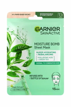 Online Skinactive Moisture Bomb Super Hydrating & Rebalancing Sheet Mask For Normal To Combination Skin Ansigtspleje|Ansigtspleje