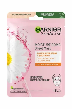 Skinactive Moisture Bomb Super Hydrating & Soothing Sheet Mask For Sensitive Skin Ansigtspleje|Ansigtspleje