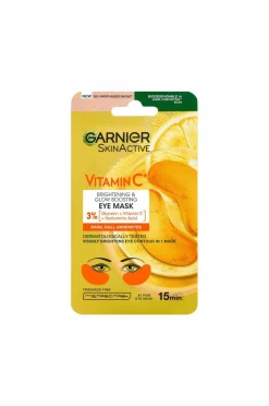 Garnier Skinactive Vitamin C* Brightening & Glow Boosting Eye Sheet Mask For Dark , Dull Undereyes^ Ansigtspleje|Ansigtspleje
