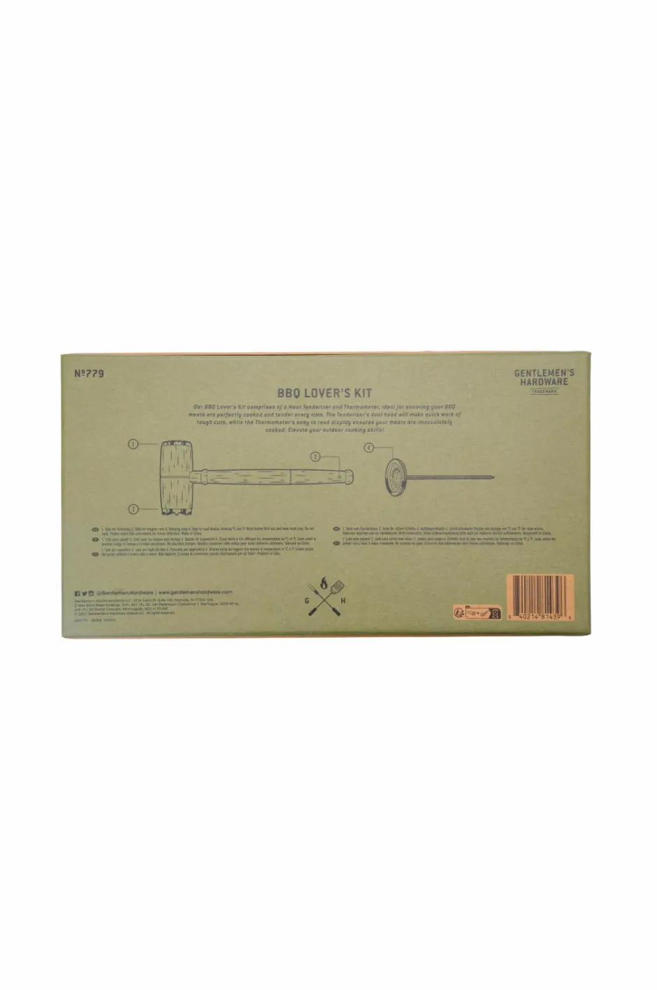 Gentlemen's Hardware Bbq Lovers Kit^ Udemøbler & Have