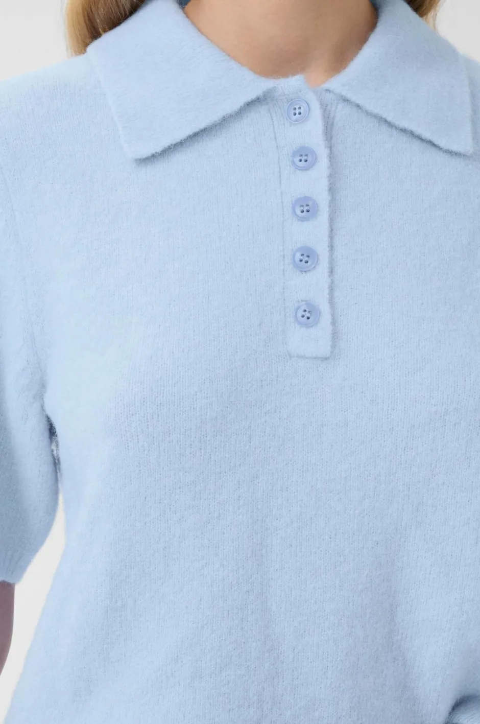 Gestuz Pullover GZalpha ss Polo^Dame Trøjer & Cardigans