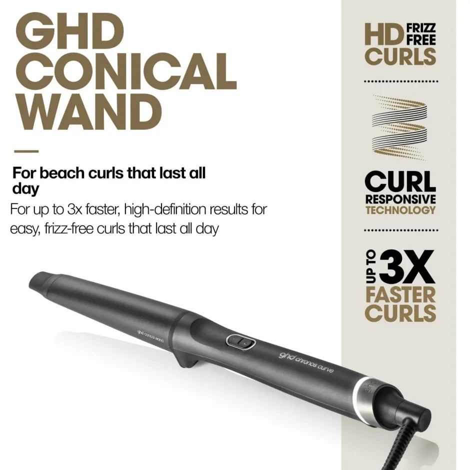 Hot Chronos Curve Conical Wand Varmeredskaber
