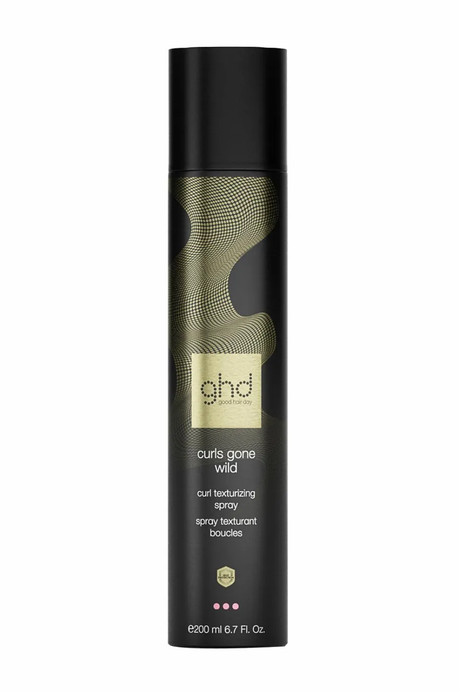 Online Curls Gone Wild - Heat Protect Texturing Spray 200Ml Styling