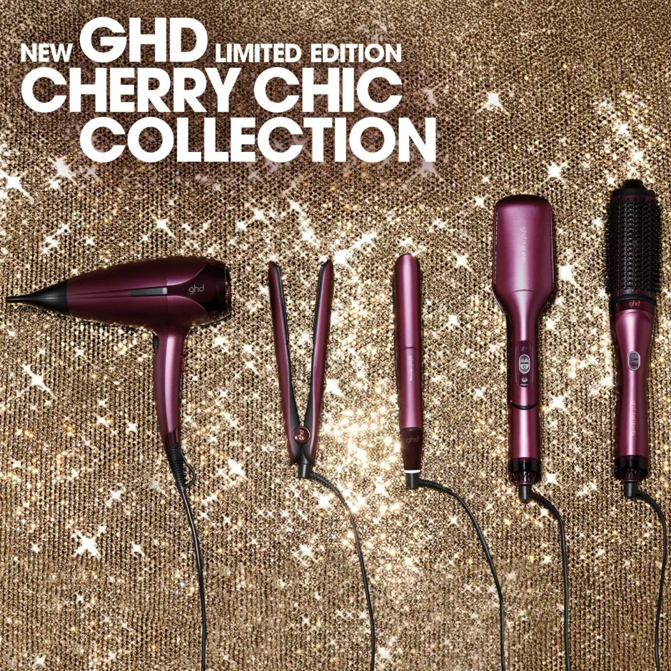 ghd Giftbox Style In Cherry Chic^ Makeup|Gaveæsker