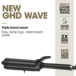 New Wave - Professional Triple Barrel Waver Varmeredskaber