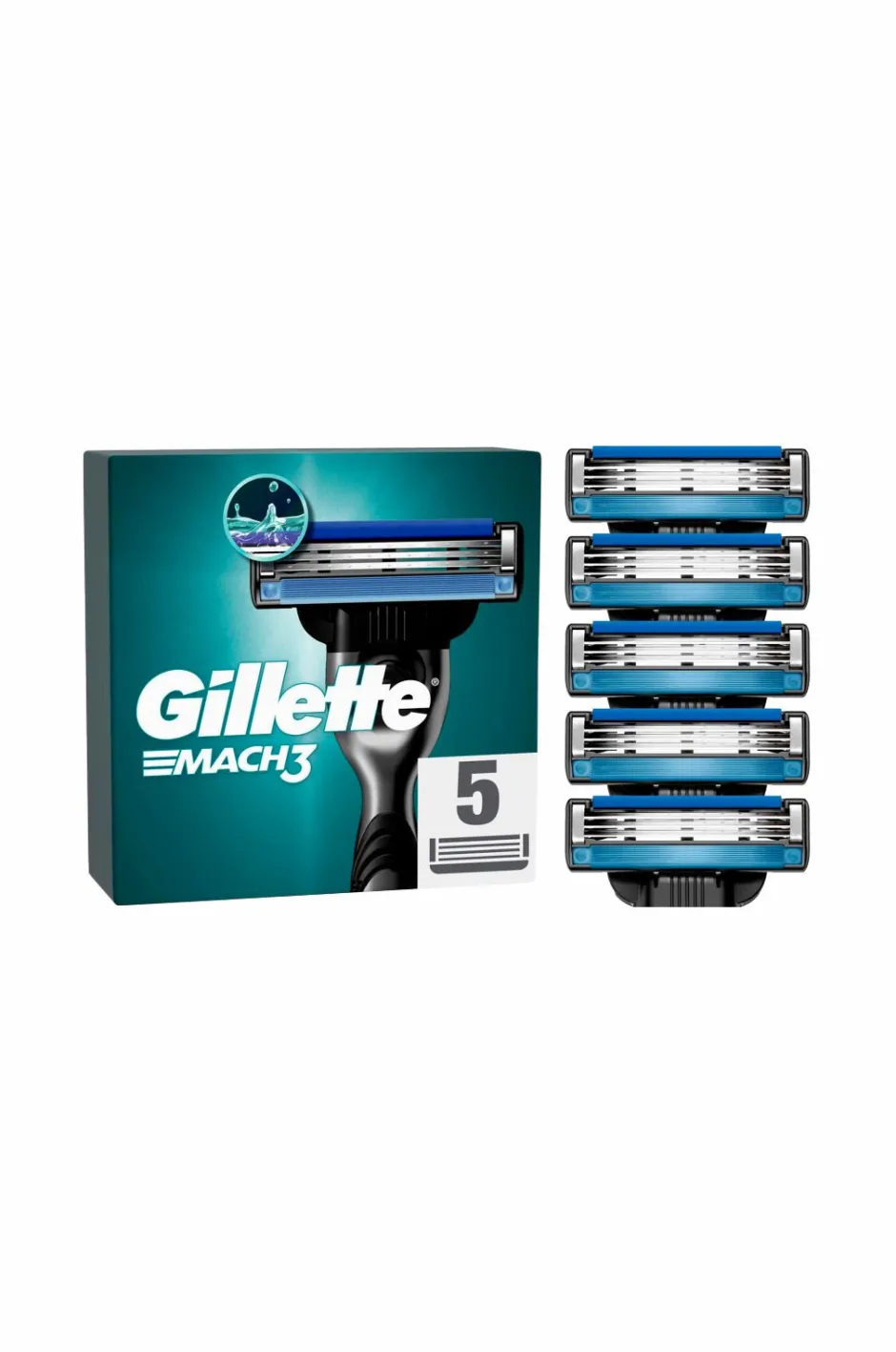 New Barberblad Mach3 – 5 stk Barbering|Barbering