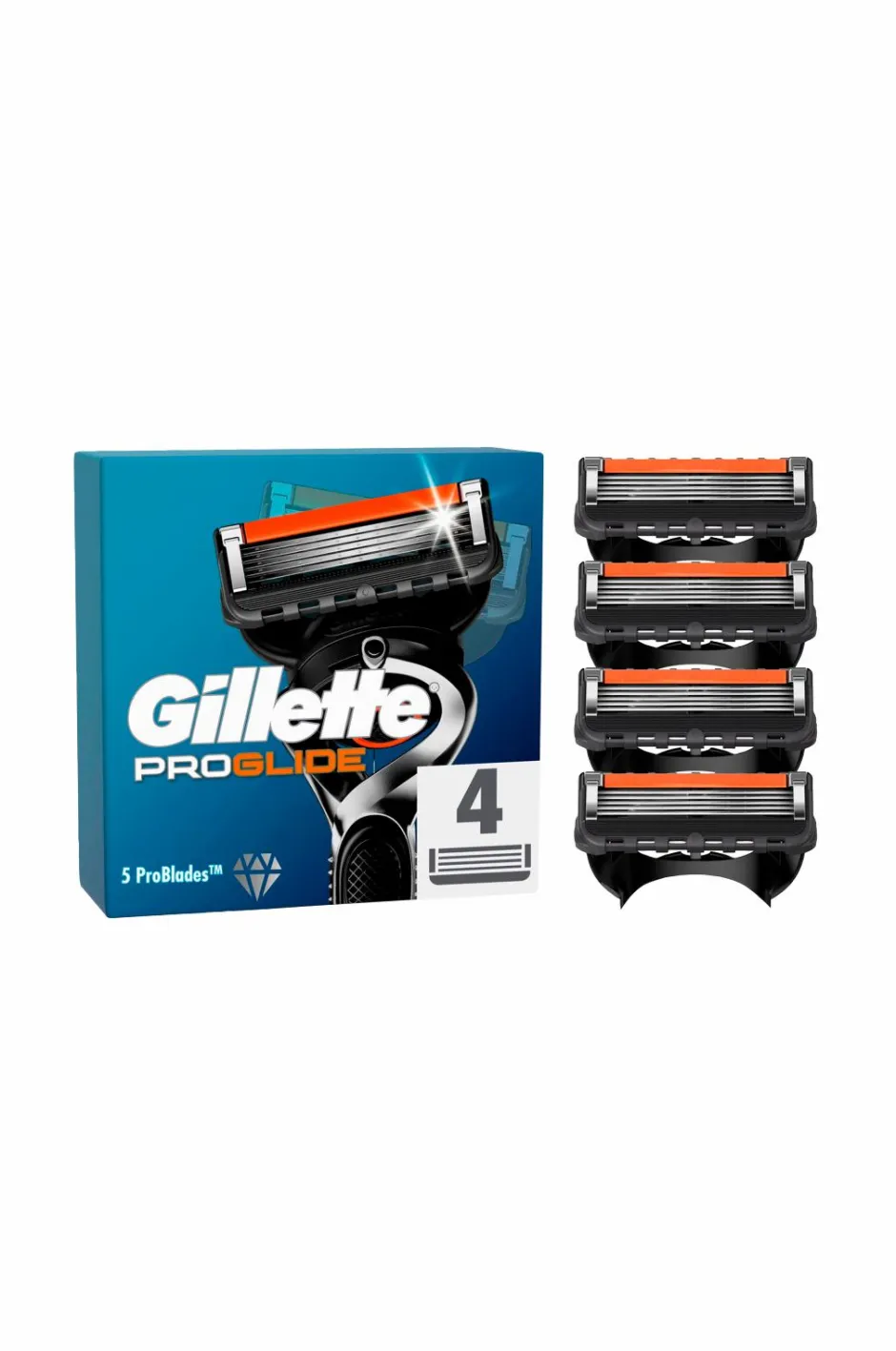 Sale Barberblad Fusion ProGlide 4-pak Barbering|Barbering