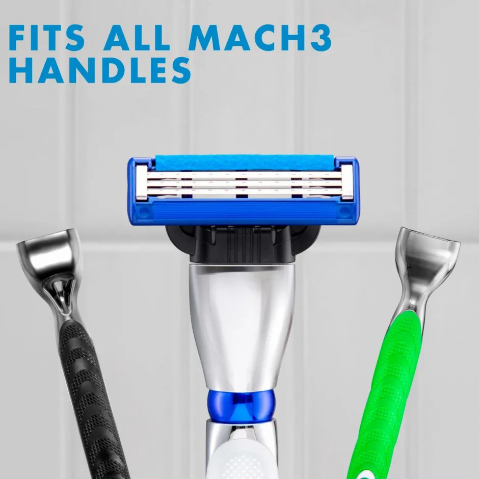 Barberblad Mach3 Turbo 8-pak Barbering|Barbering