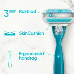 Gillette Barberblad Smooth 8-pak^ Hårfjerning