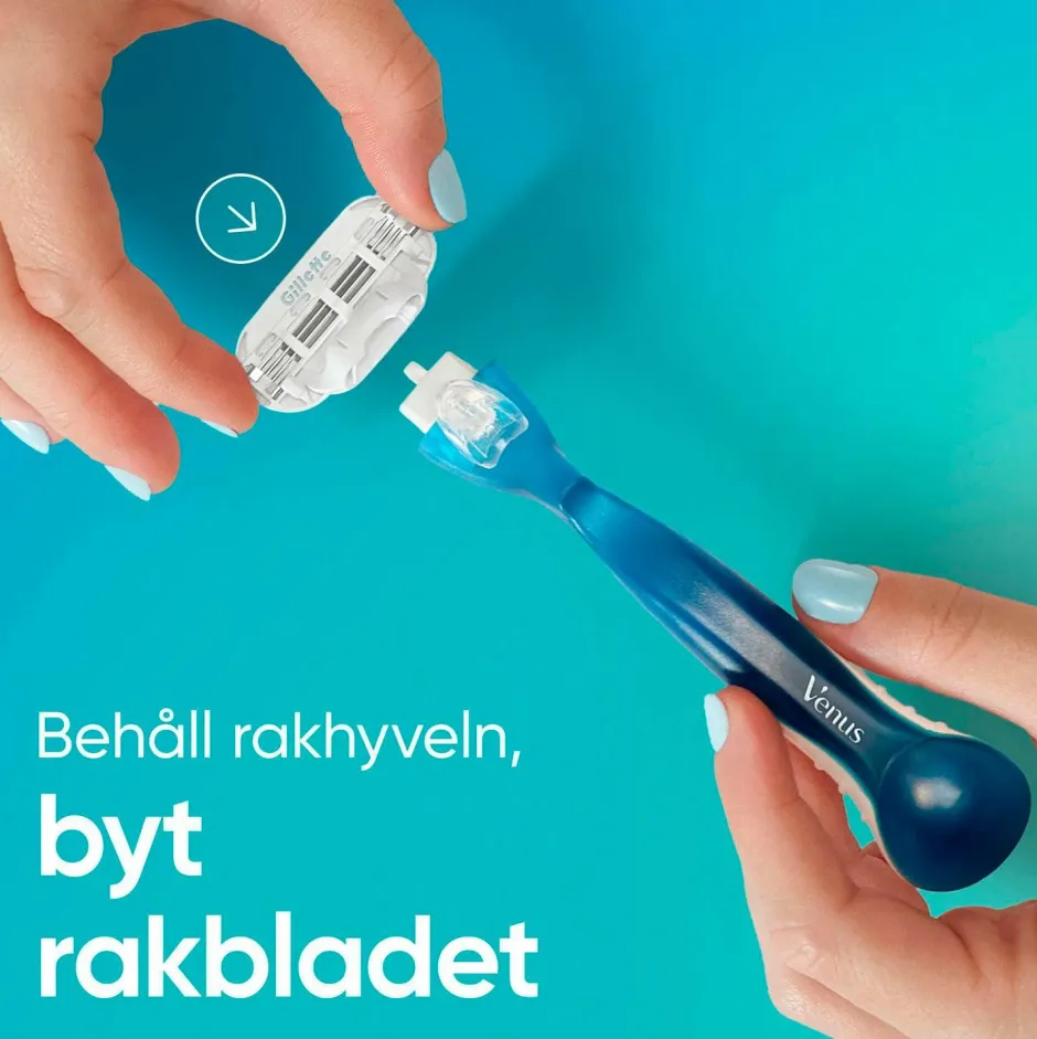 Gillette Barberblad Smooth 8-pak^ Hårfjerning