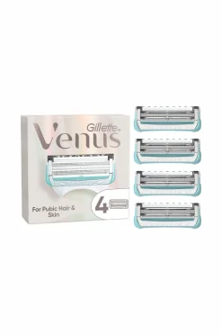 Gillette Barberblade - 4 stk. Venus Pubic Hair & Skin^ Hårfjerning