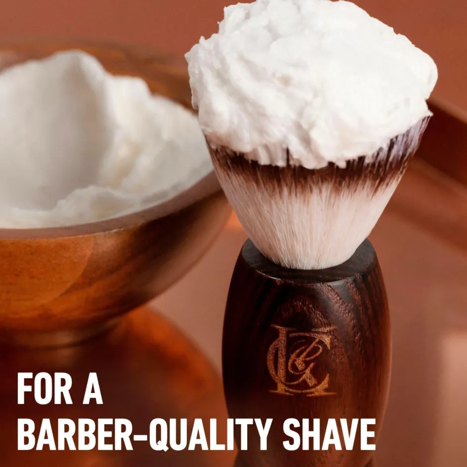 Gillette Barberkost med træhåndtag^ Barbering|Barbering
