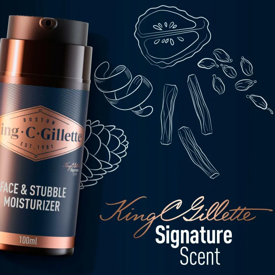 Online Fugtighedscreme Face & Stubble Moisturizer Ansigtspleje|Ansigtspleje