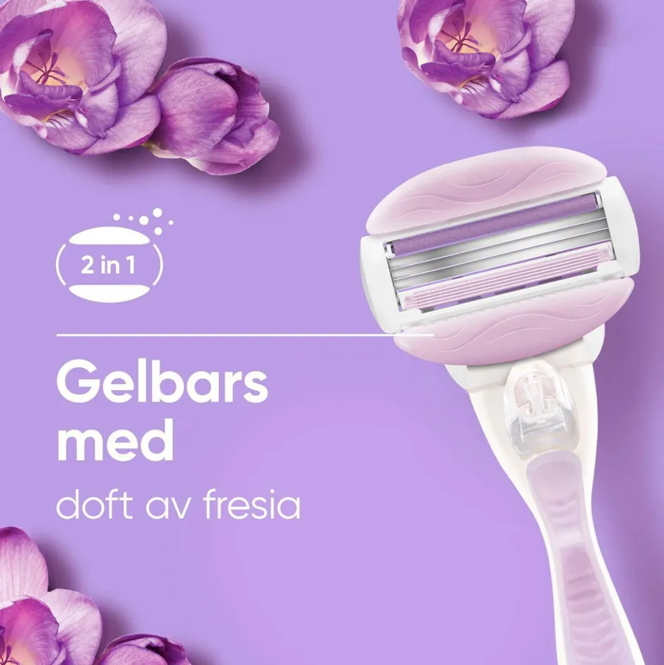 Sale Udjævningsplan Comfortglide Breeze + 2 barberblade Hårfjerning