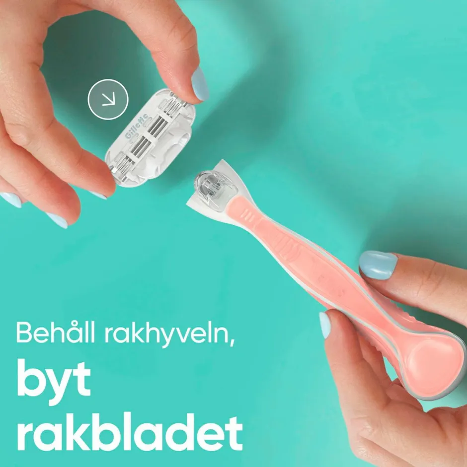 Clearance Udjævningsplan Smooth Sensitive + 2 barberblade Hårfjerning