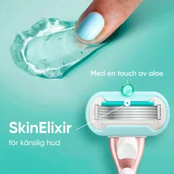 Gillette Udjævningsplan Pro Smooth Sensitive + 3 barberblade^ Hårfjerning