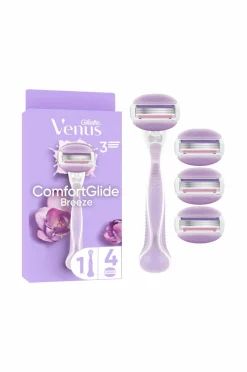 Discount Udjævningsplan Comfortglide Breeze + 4 barberblade Hårfjerning