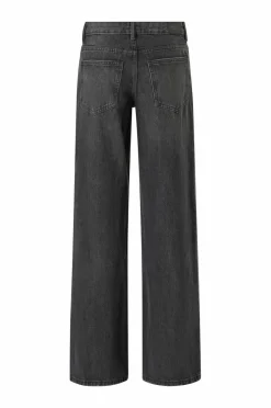 Gina Tricot Jeans Low Wide Front Seam^Dame Jeans