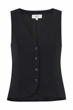 Gina Tricot Vest Linen Blend Tailored Vest^Dame Blazere & Veste