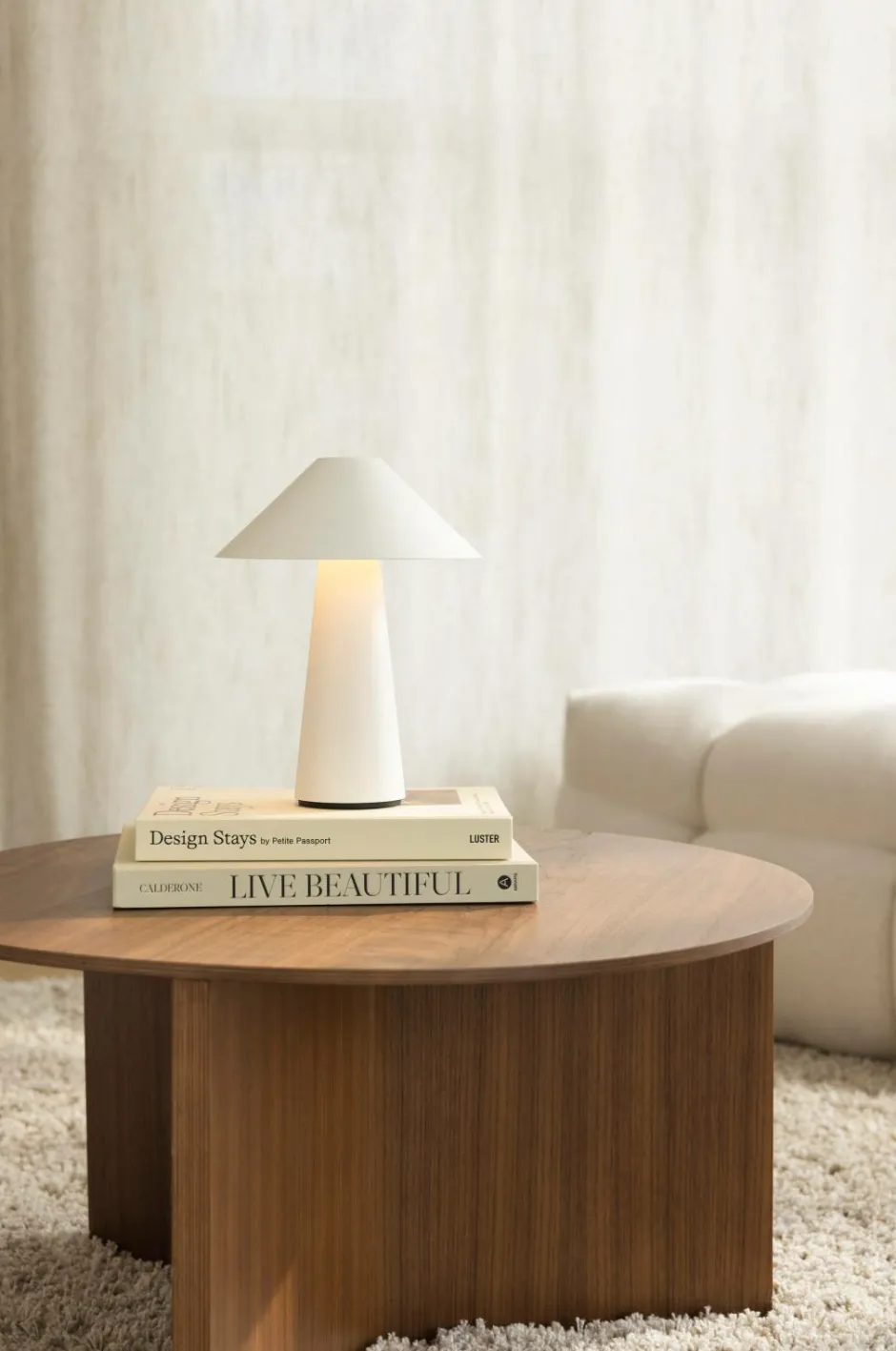 Outlet Bærbar bordlampe Cannes IP44 Genopladelige Lamper