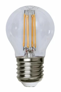 Ljuskälla E27 LED Filament Glob 45 mm, 4,2W Lyskilder