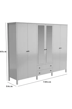 Hanah Home Garderobe Selena^ Garderobeskabe