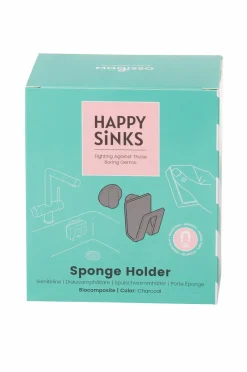 HAPPY SiNKS Holder til køkkensvamp^ Opvask & Rengøring
