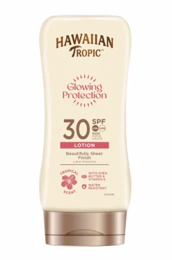 Outlet Glowing Protection Lotion SPF30 180 ml Solbeskyttelse