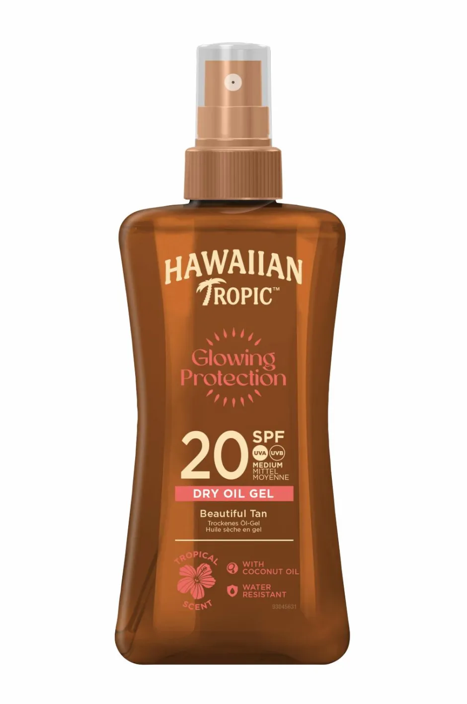 Hawaiian Tropic Glowing Protection Dry Oil Gel SPF20 200 ml^ Solbeskyttelse