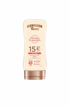 Hawaiian Tropic Glowing Protection Lotion SPF15 180 ml^ Solbeskyttelse