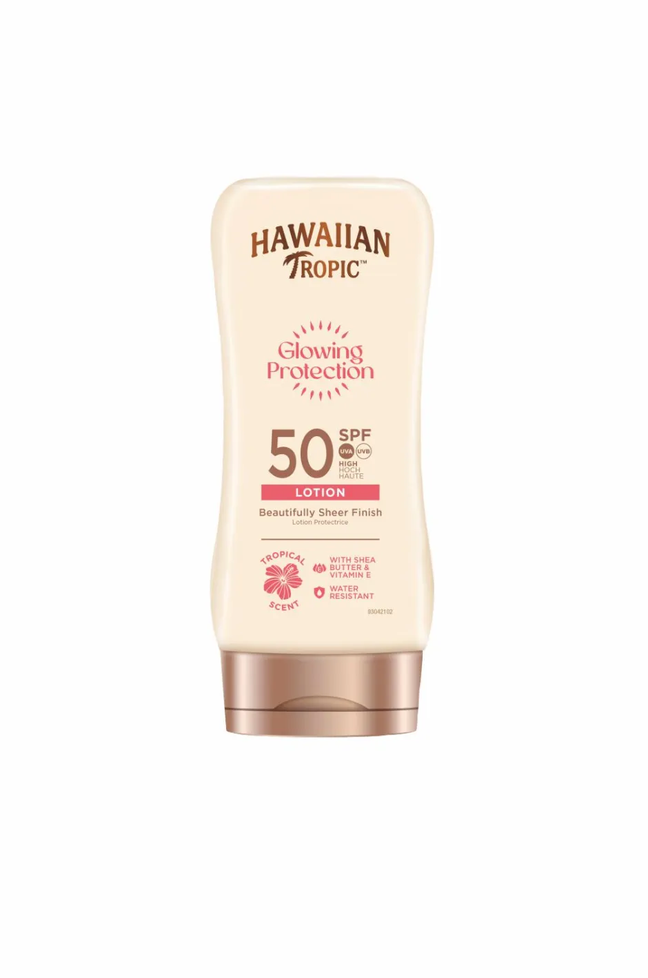 Hawaiian Tropic Glowing Protection Lotion SPF50 180 ml^ Solbeskyttelse