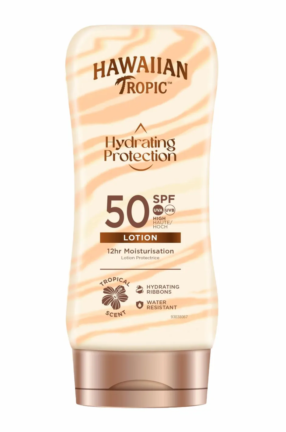 Hawaiian Tropic Hydrating Protection Lotion SPF50 180 ml^ Solbeskyttelse