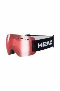 Head Skibriller/goggles Solar JR Red Junior^Børn Skibriller Og Svømmebriller