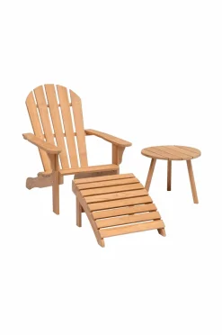Discount Dækstol Tennessee Teak Nature Udemøbler & Have