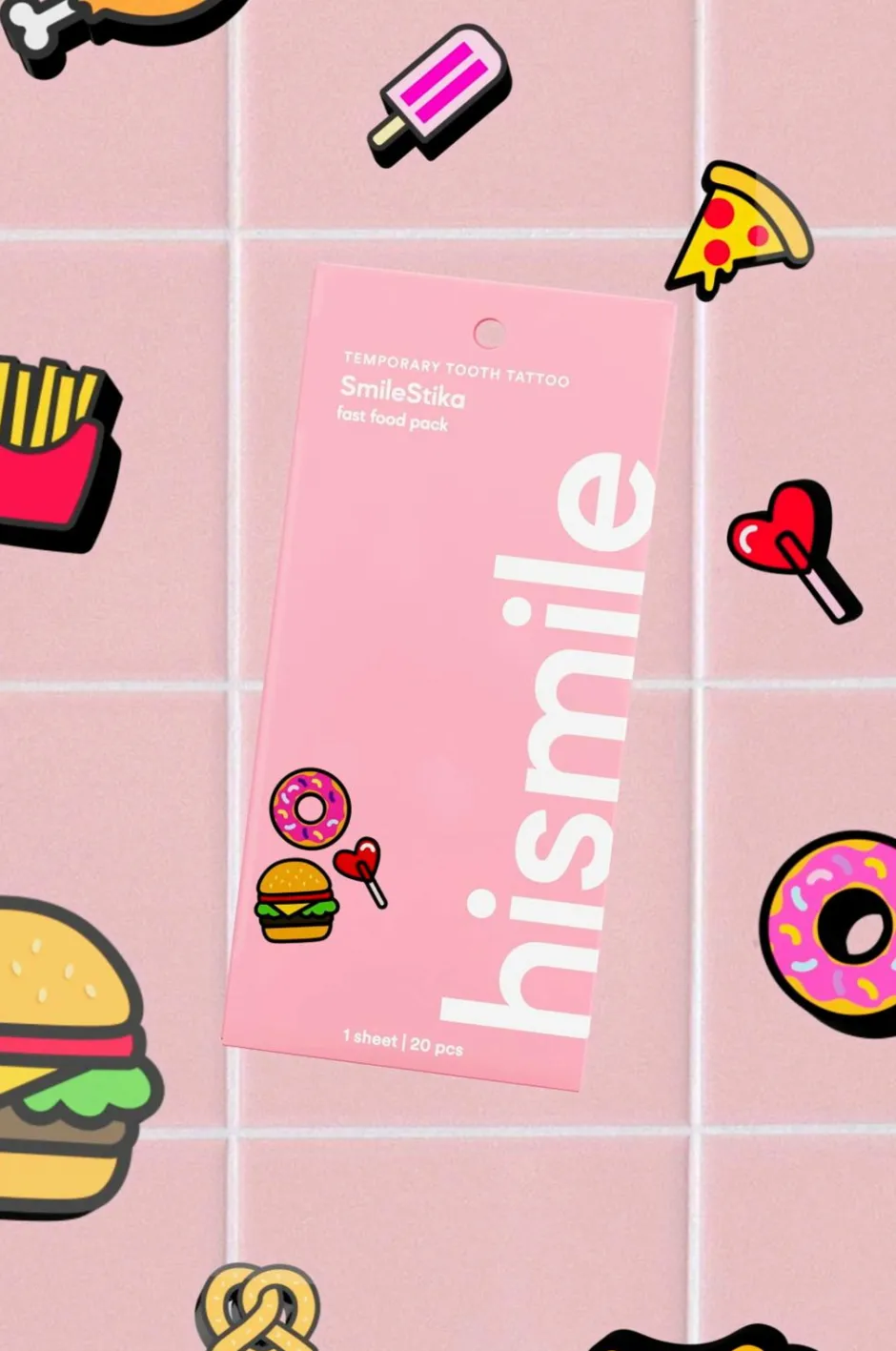 Hismile SmileStika Pack 20 stk.^ Tandpleje