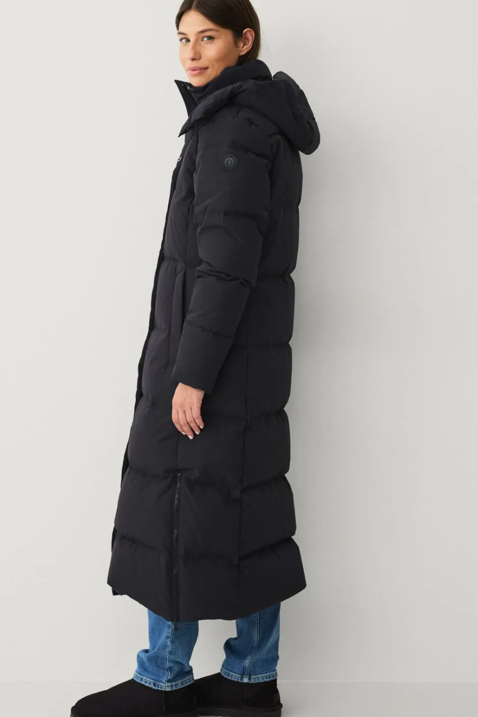 Áhkká Dunfrakke Down Coat Parka W^Dame Overtøj|Overtøj