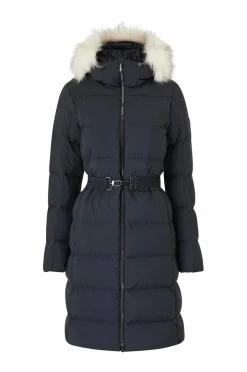 Áhkká Dunfrakke Gold Mid Down Coat Matte^Dame Overtøj|Overtøj