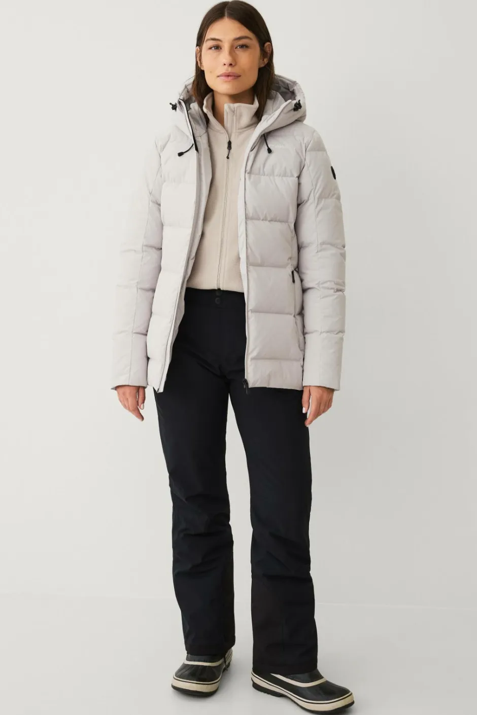 Áhkká Dunjakke Down Jacket w Hood^Dame Jakker & Frakker