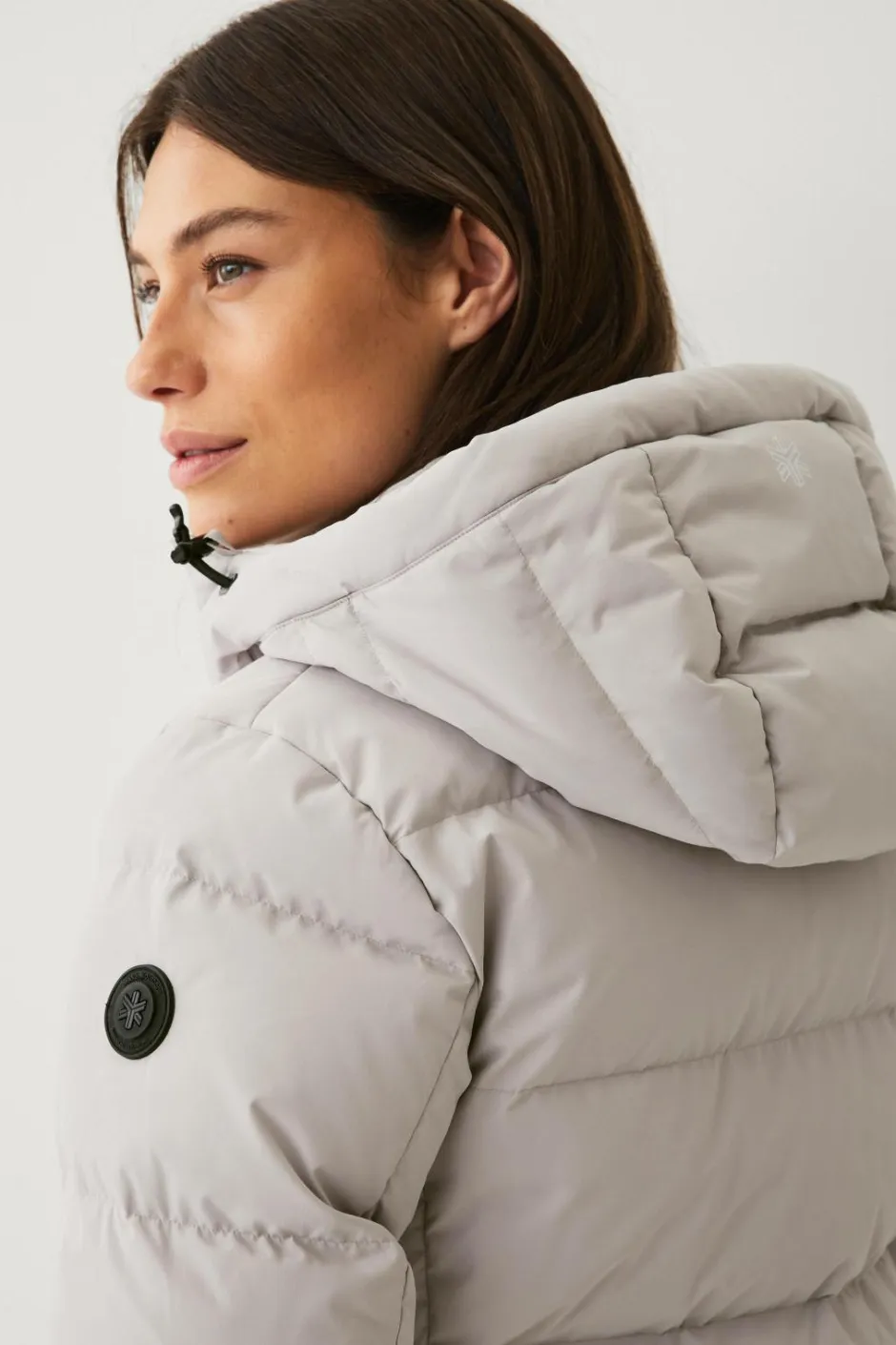 Áhkká Dunjakke Down Jacket w Hood^Dame Jakker & Frakker