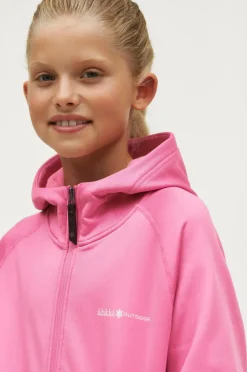 Áhkká Fleecetrøje Powerfleece Jr^Børn Trøjer & Cardigans
